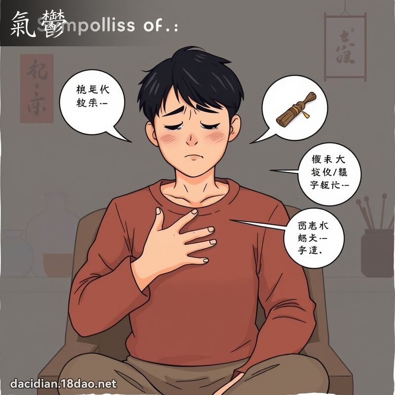 气郁 - 国语大辞典配图