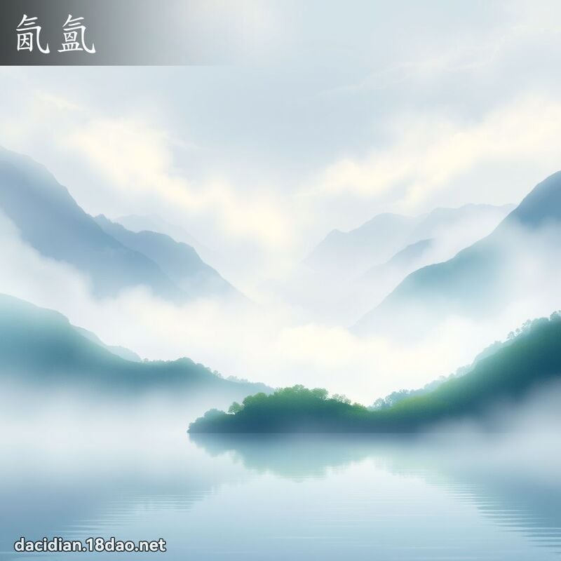 氤氳 - 國語大辭典配圖