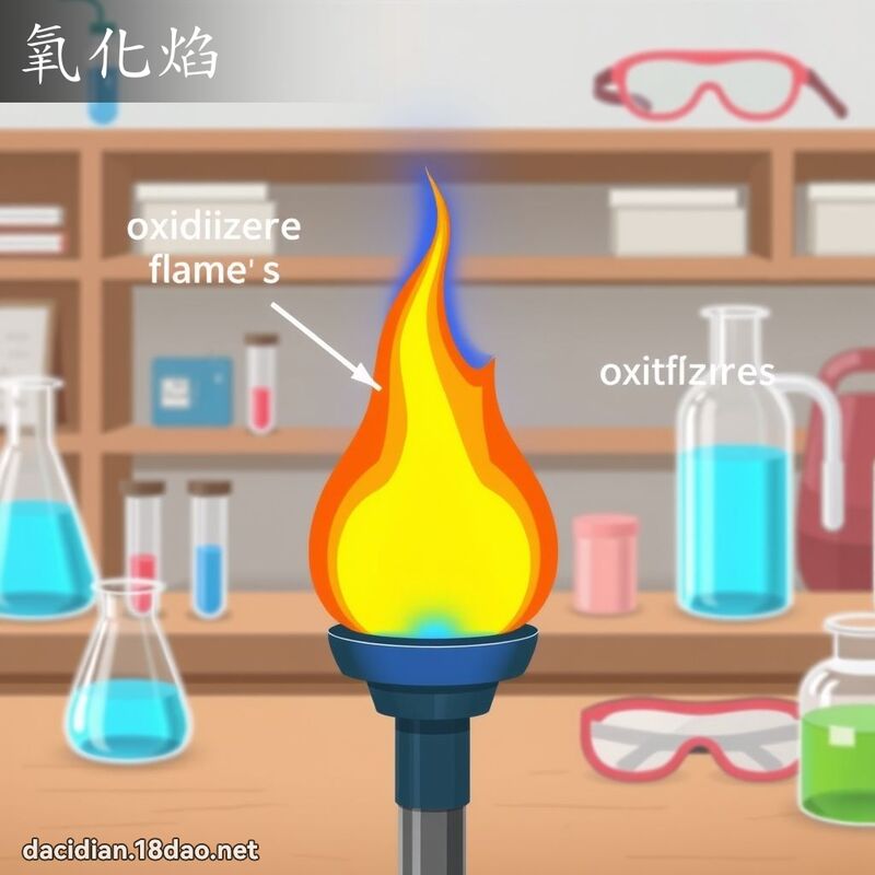 氧化焰 - 國語大辭典配圖