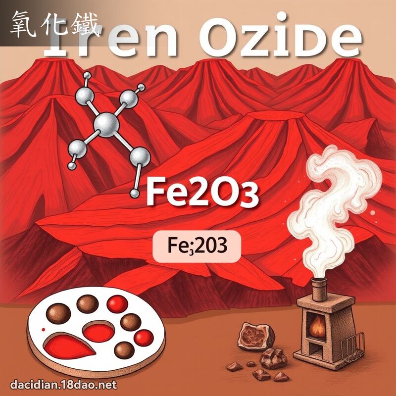 氧化鐵 - 國語大辭典配圖