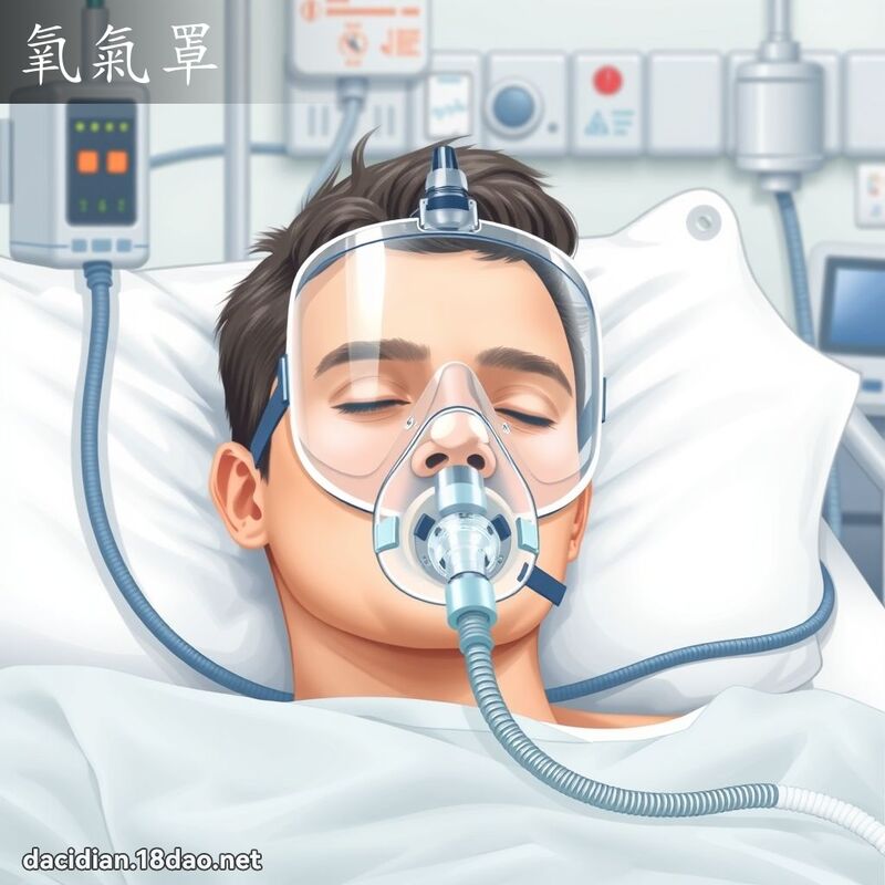 氧氣罩 - 國語大辭典配圖