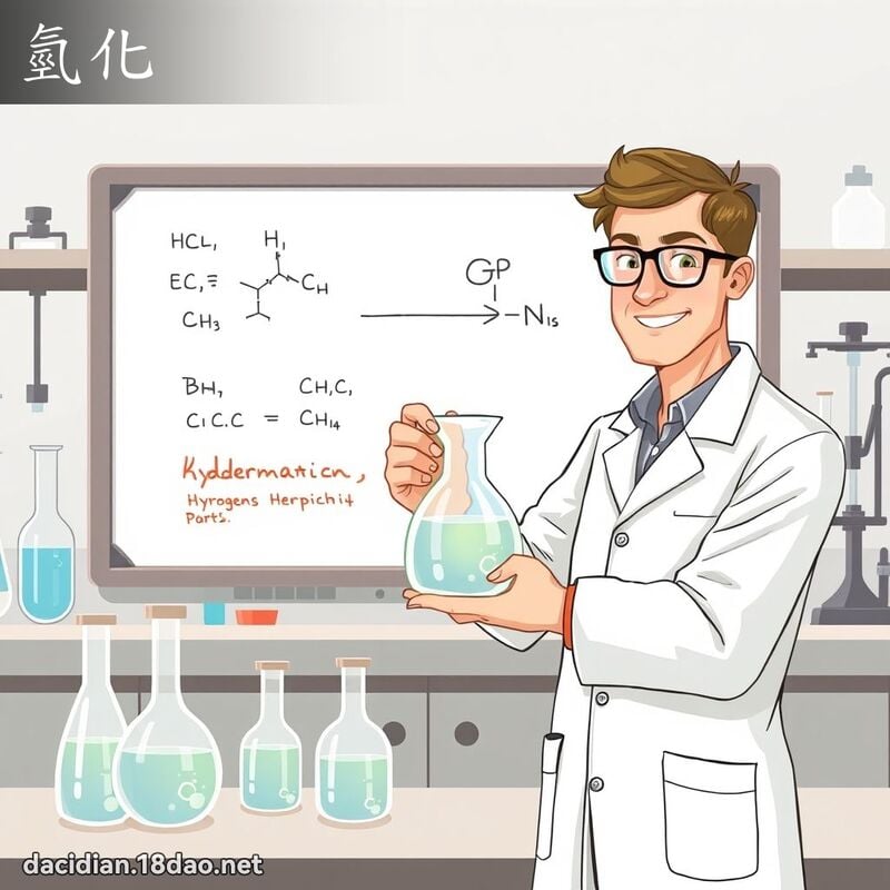氫化 - 國語大辭典配圖