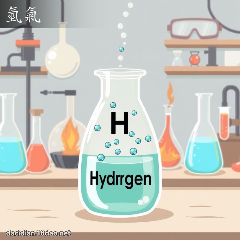 氢气 - 国语大辞典配图