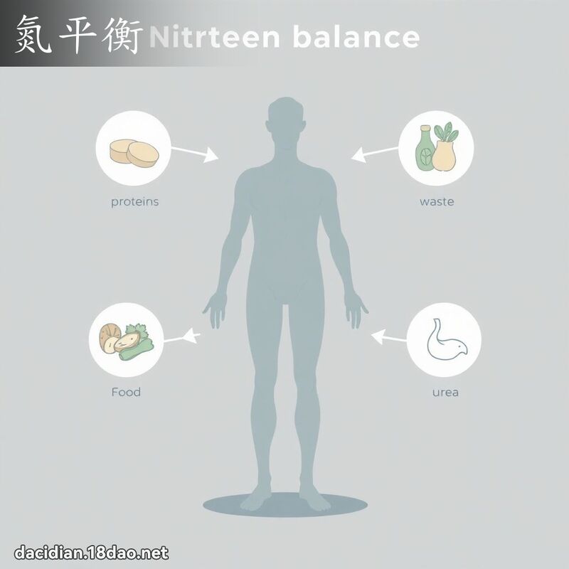 氮平衡 - 國語大辭典配圖