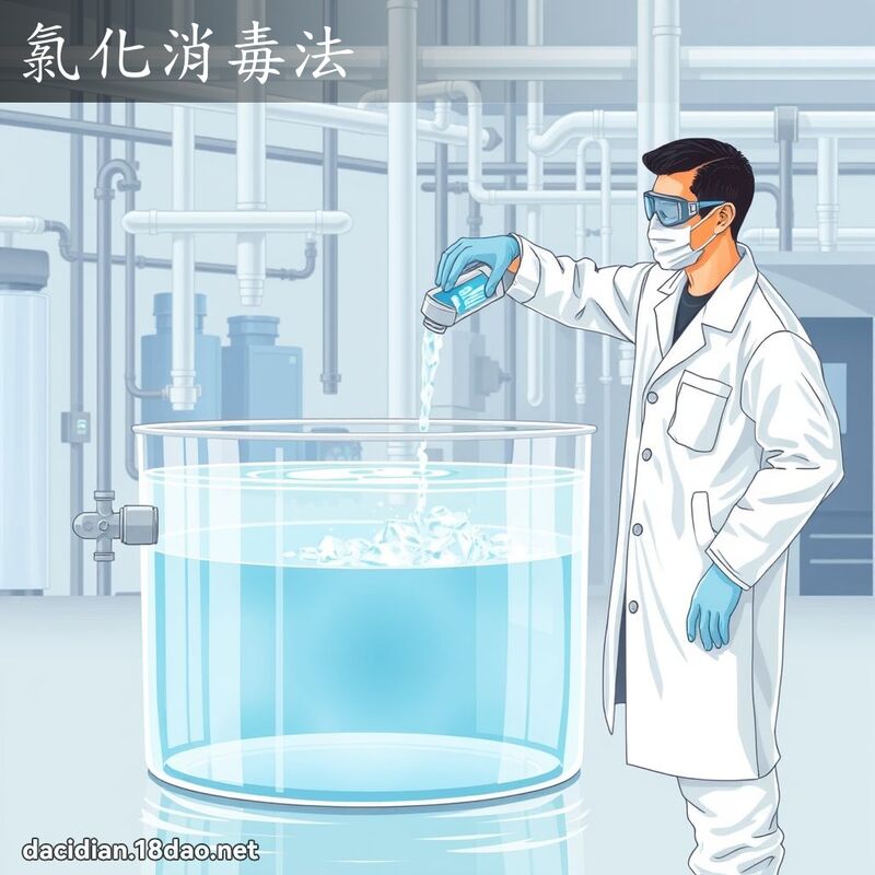 氯化消毒法 - 国语大辞典配图
