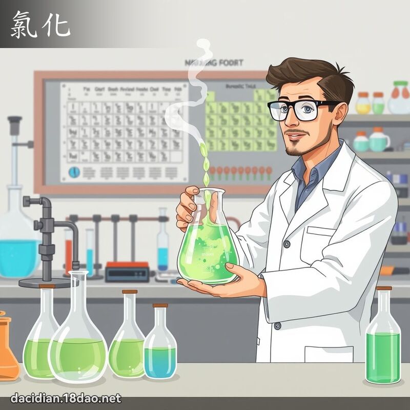氯化 - 國語大辭典配圖