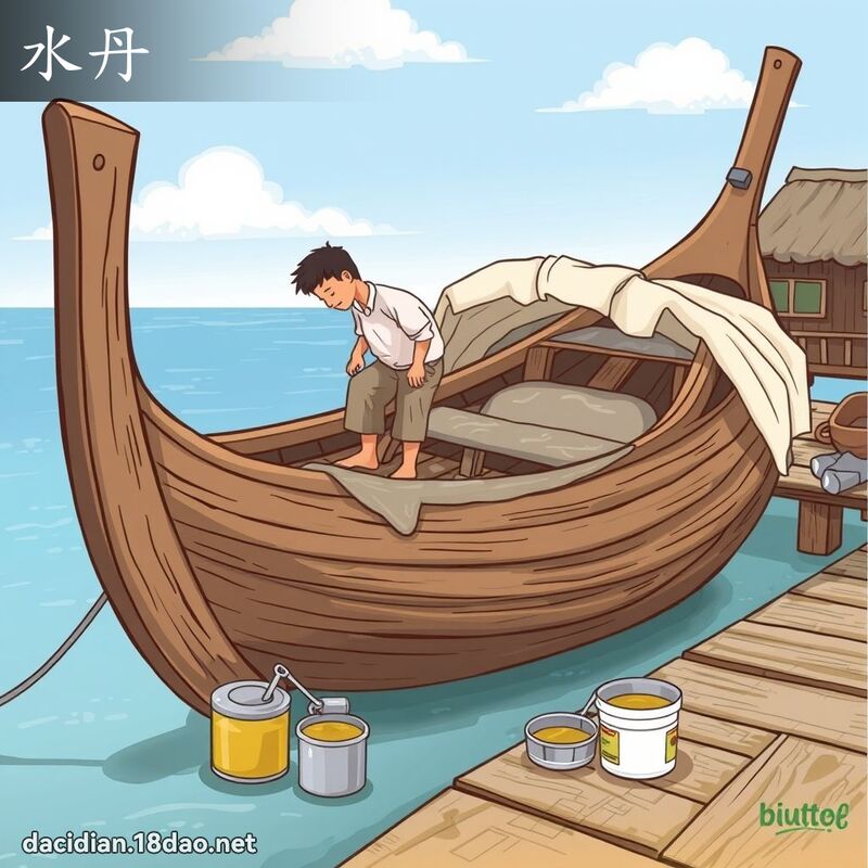 水丹 - 国语大辞典配图
