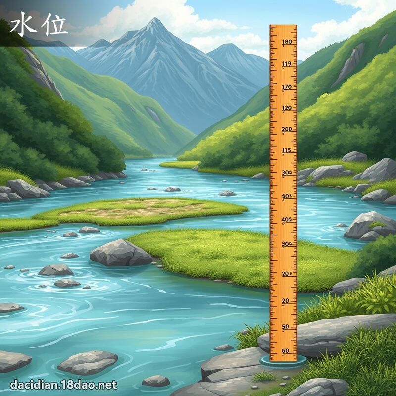 水位 - 國語大辭典配圖