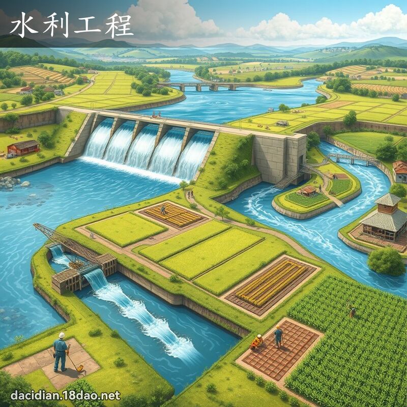 水利工程 - 国语大辞典配图