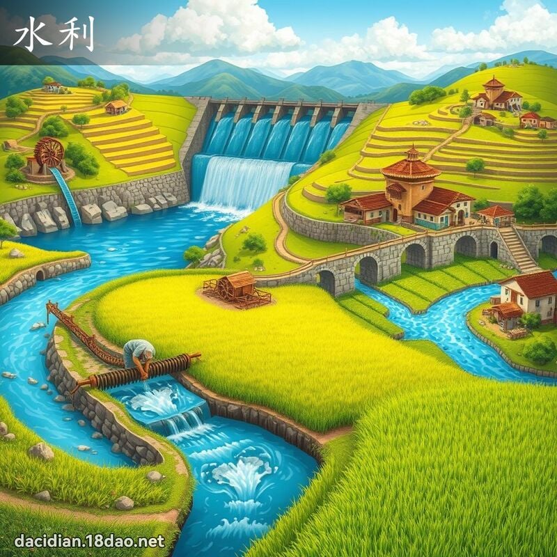 水利 - 國語大辭典配圖