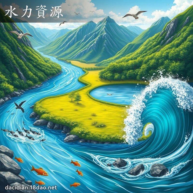 水力资源 - 国语大辞典配图