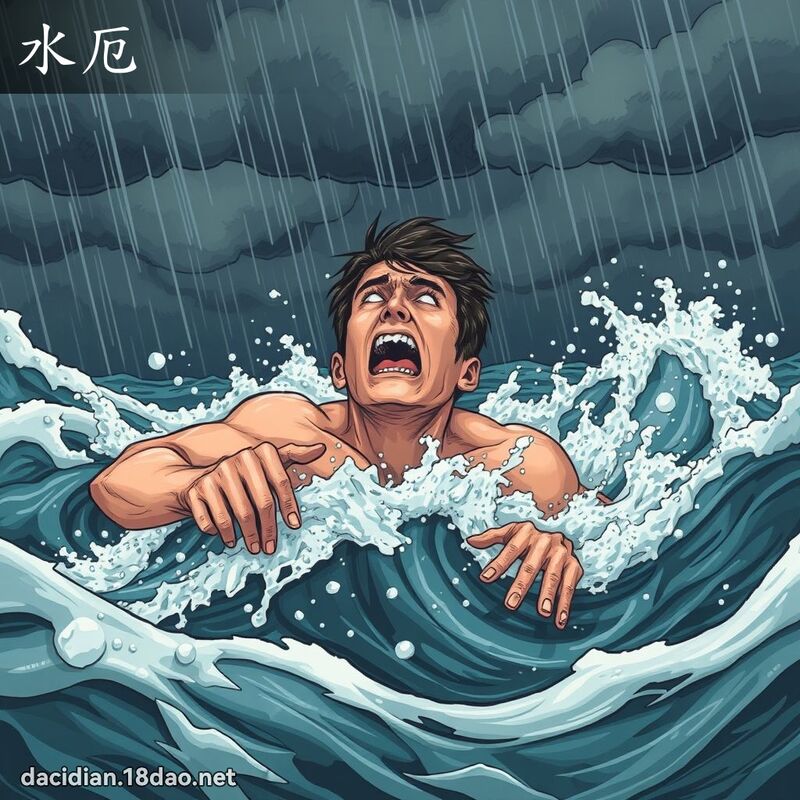 水厄 - 國語大辭典配圖