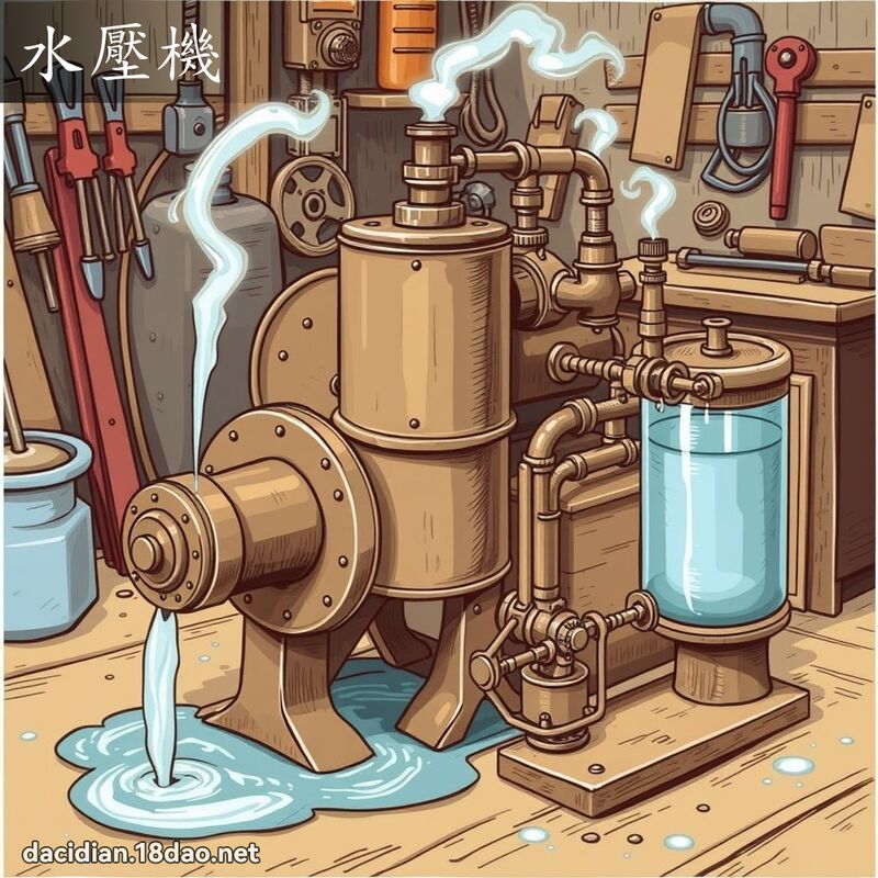 水压机 - 国语大辞典配图