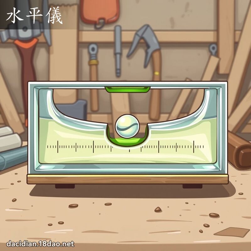水平仪 - 国语大辞典配图