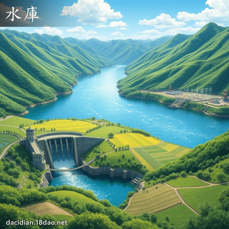 水庫 - 國語大辭典配圖