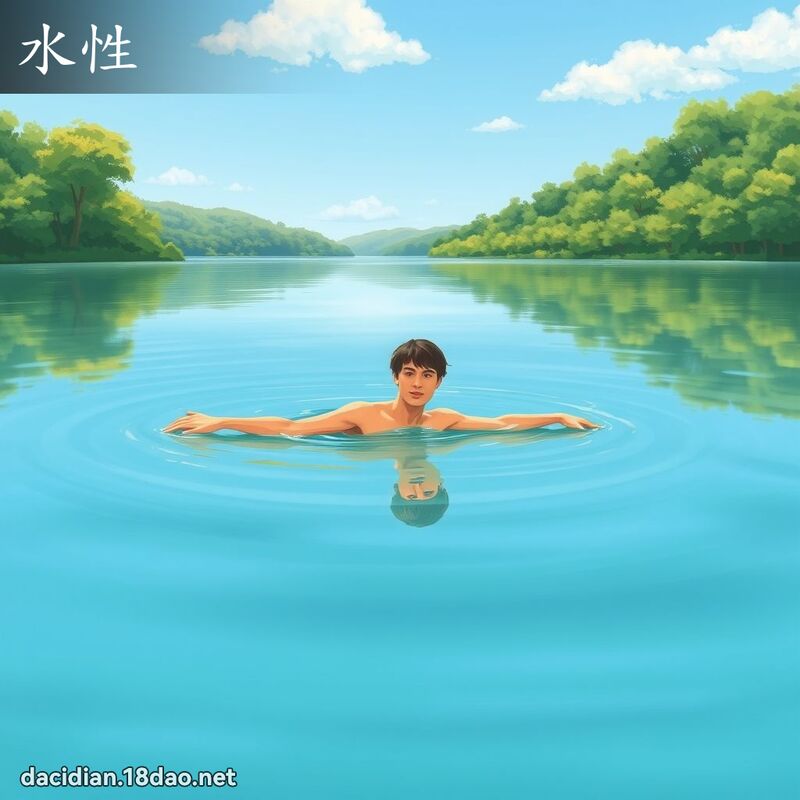 水性 - 國語大辭典配圖
