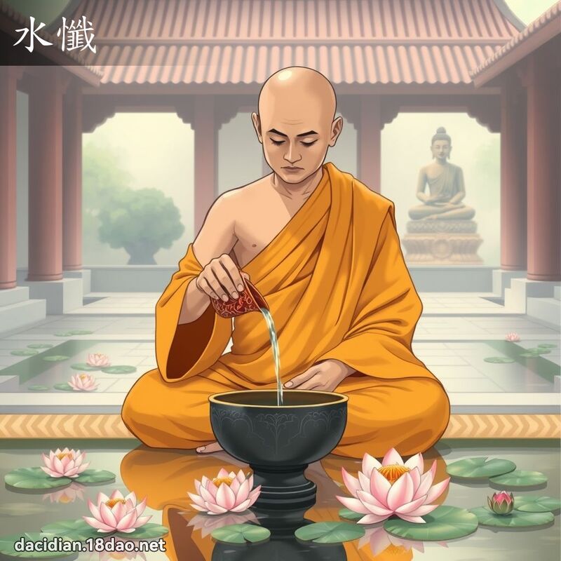 水懺 - 國語大辭典配圖