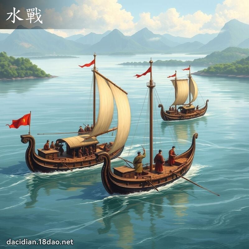 水戰 - 國語大辭典配圖
