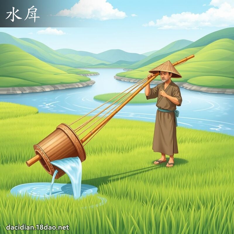 水戽 - 國語大辭典配圖