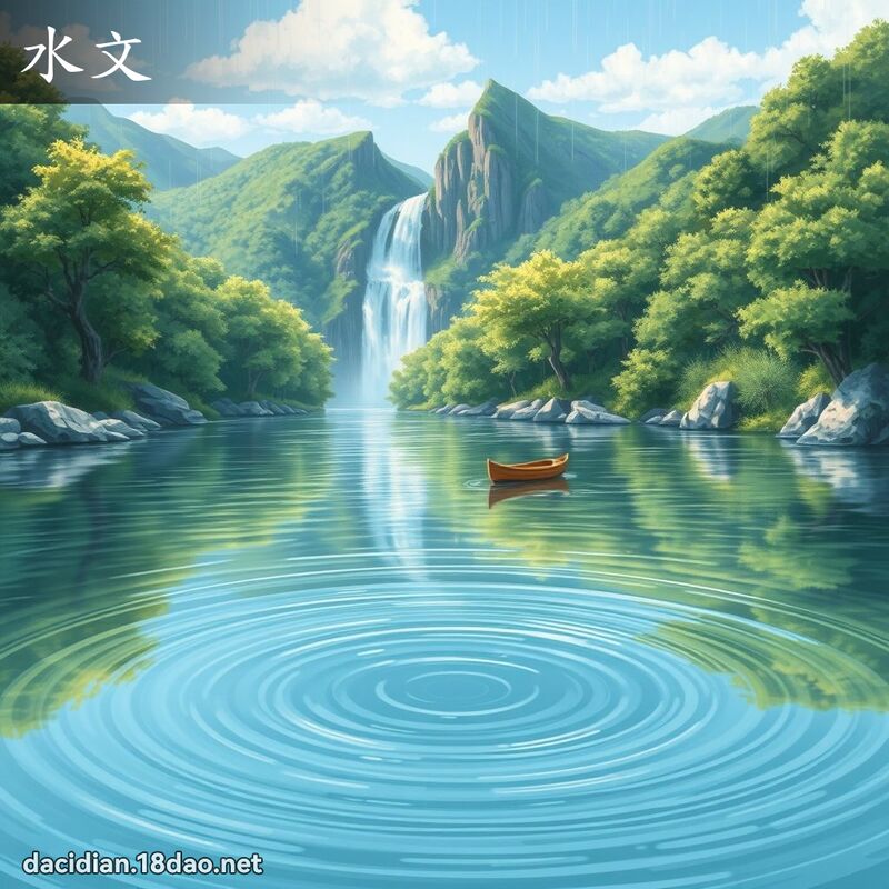 水文 - 國語大辭典配圖