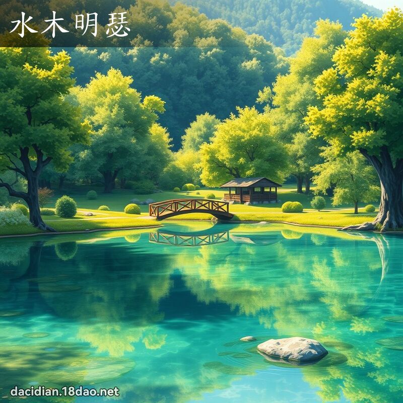 水木明瑟 - 国语大辞典配图
