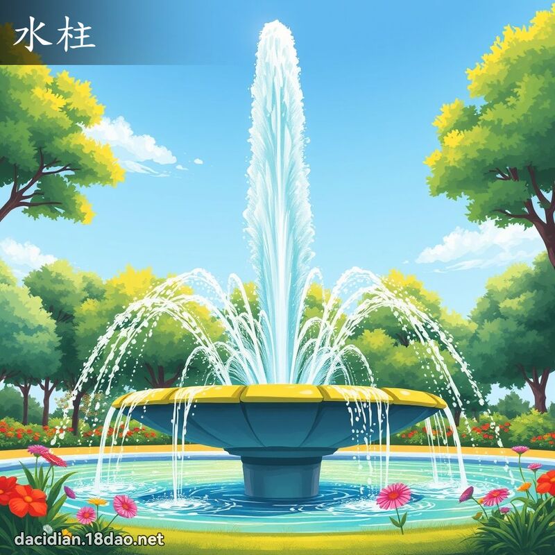 水柱 - 國語大辭典配圖