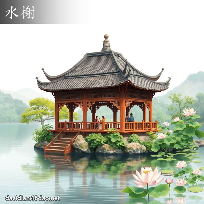 水榭 - 國語大辭典配圖