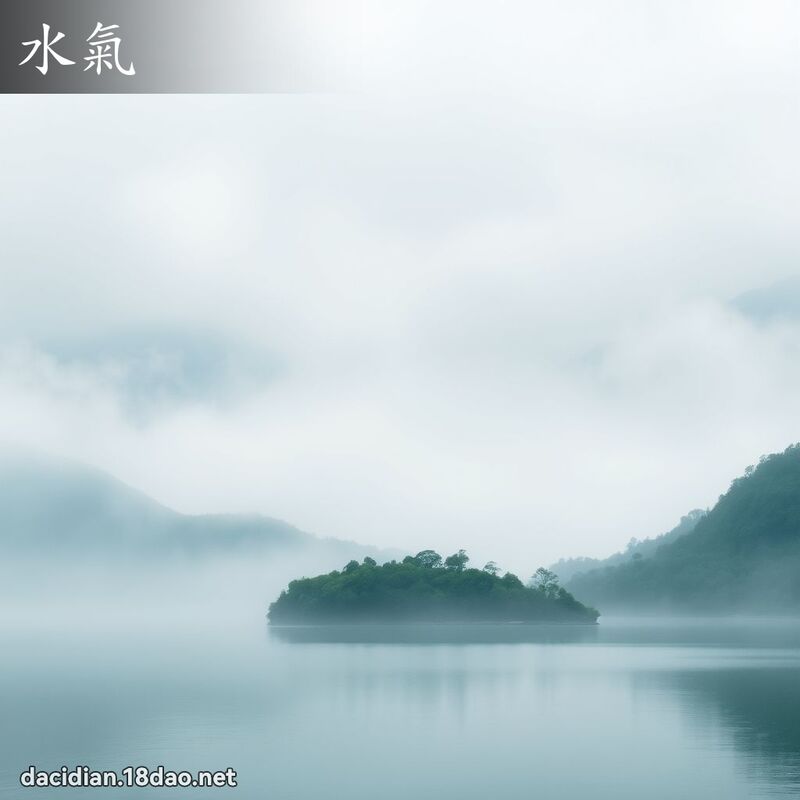 水氣 - 國語大辭典配圖