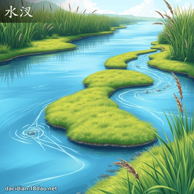 水汊 - 国语大辞典配图