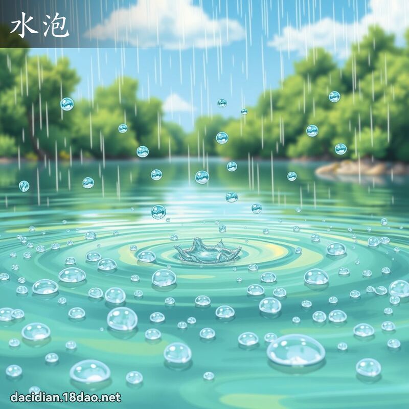 水泡 - 國語大辭典配圖