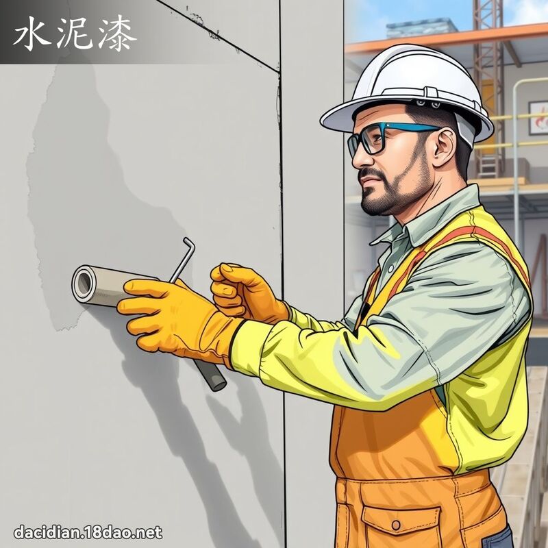 水泥漆 - 國語大辭典配圖