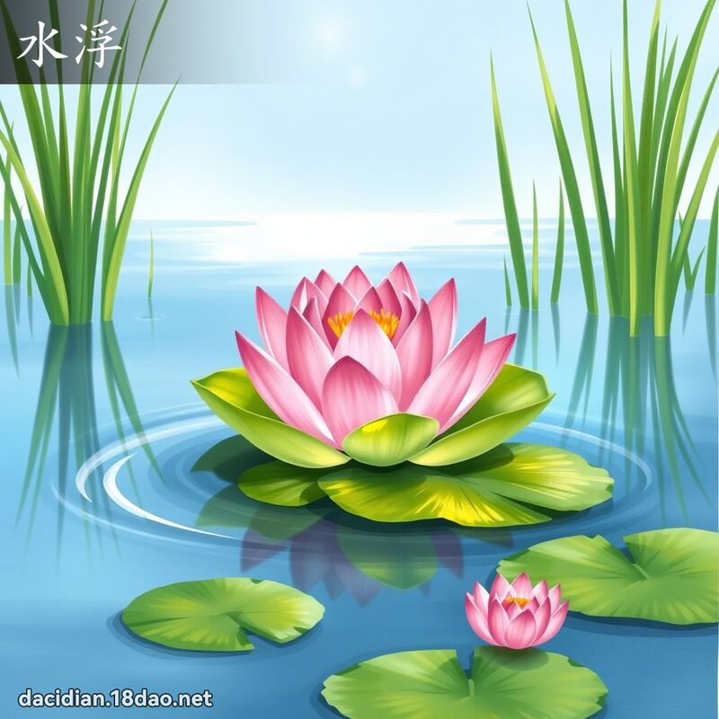 水浮 - 國語大辭典配圖