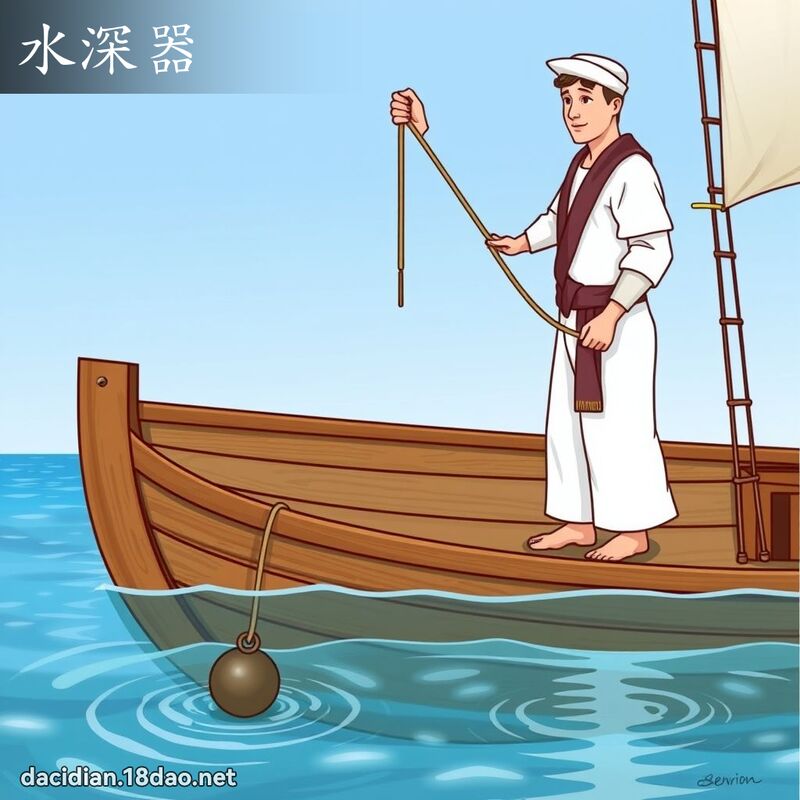 水深器 - 國語大辭典配圖