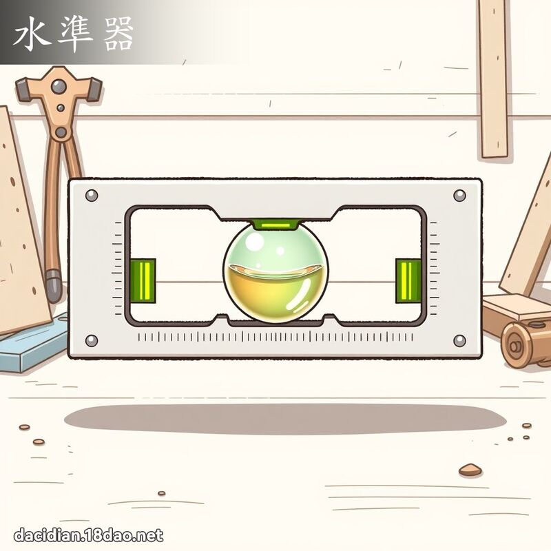 水准器 - 国语大辞典配图