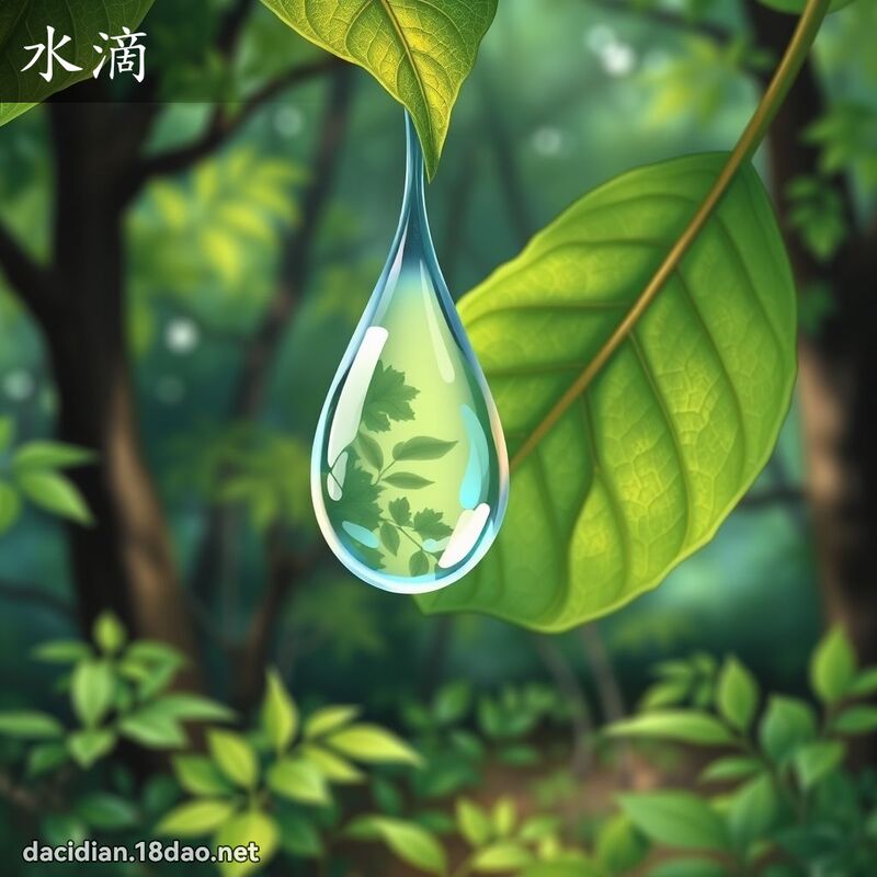 水滴 - 國語大辭典配圖
