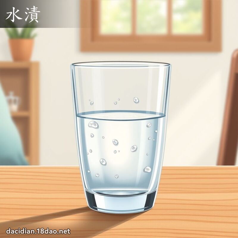 水漬 - 國語大辭典配圖