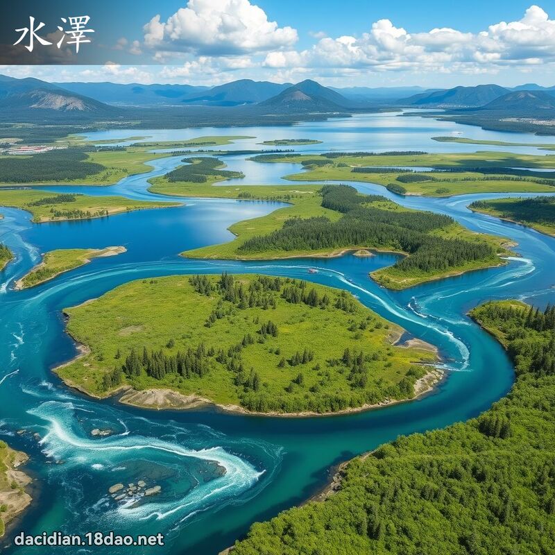 水泽 - 国语大辞典配图