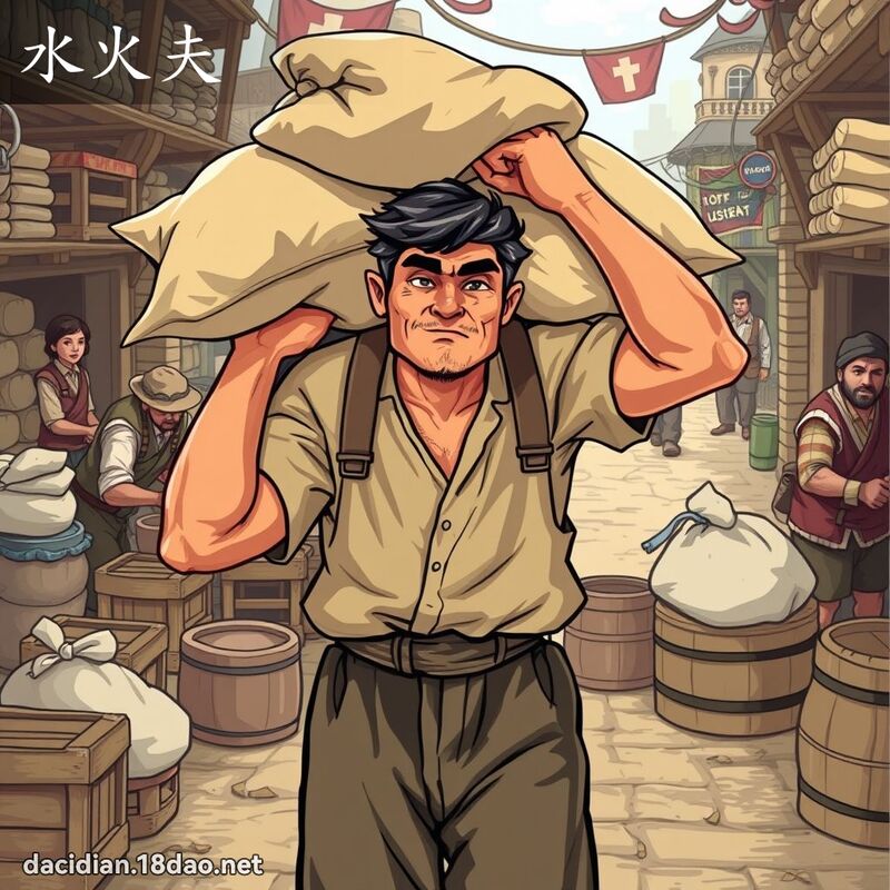 水火夫 - 國語大辭典配圖