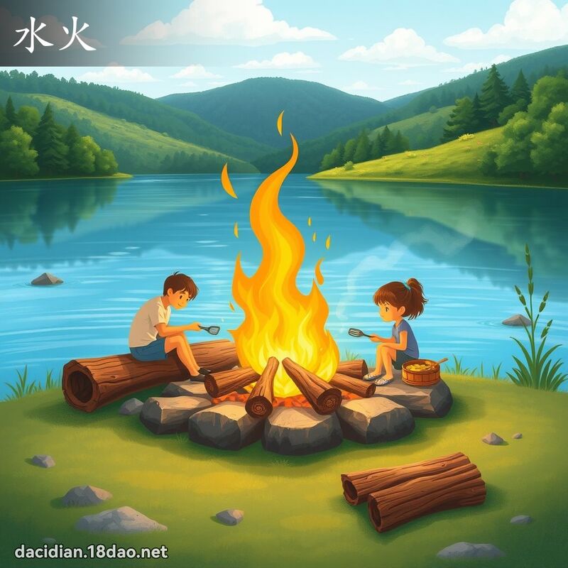 水火 - 國語大辭典配圖