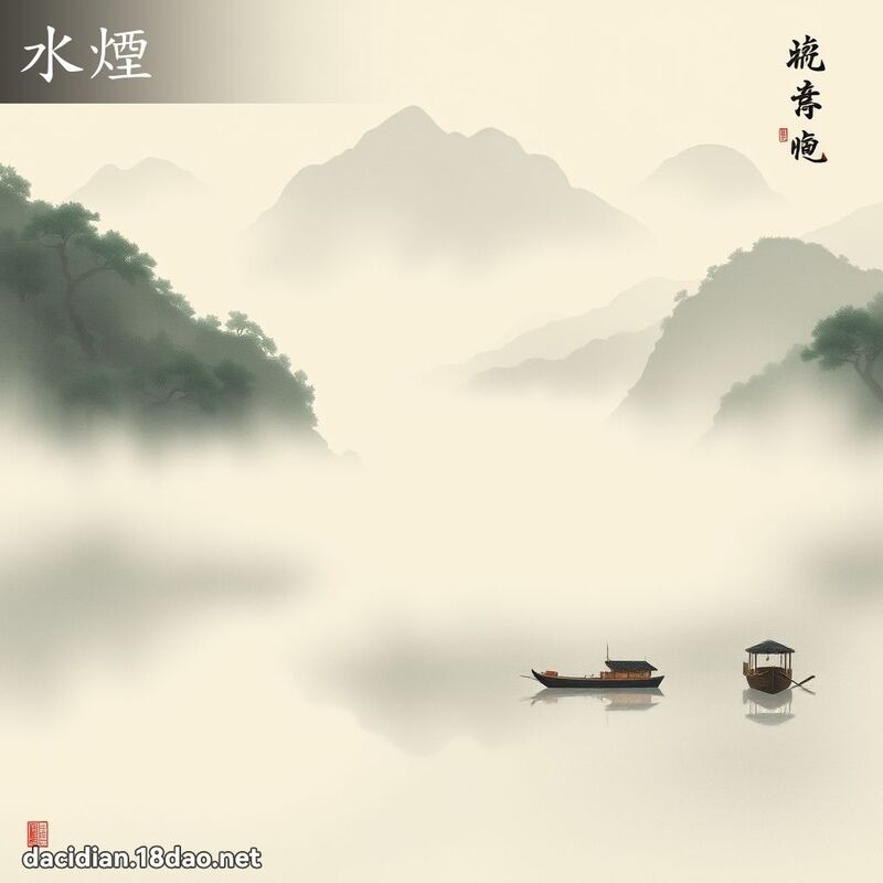 水煙 - 國語大辭典配圖