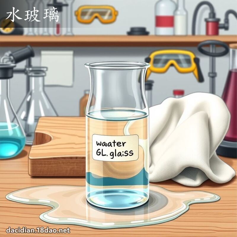 水玻璃 - 國語大辭典配圖