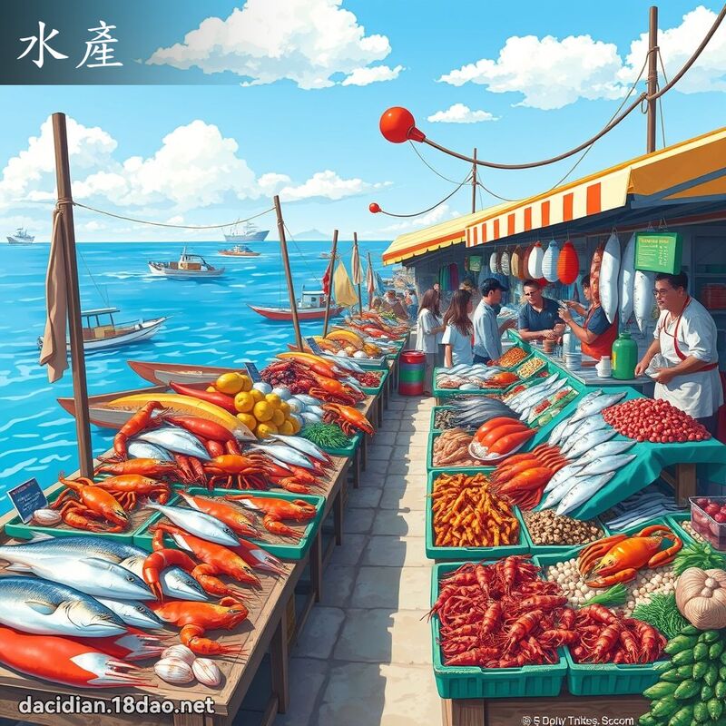 水產 - 國語大辭典配圖