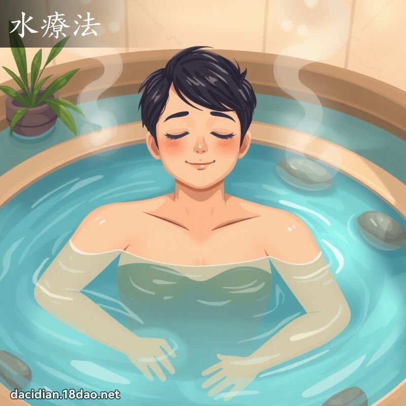 水疗法 - 国语大辞典配图