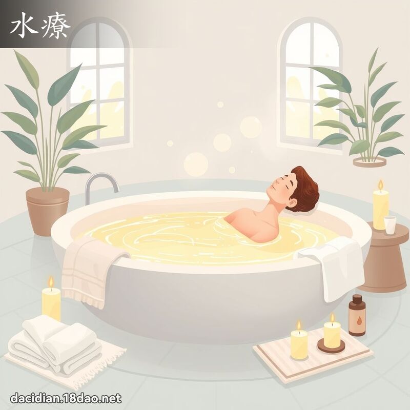 水療 - 國語大辭典配圖