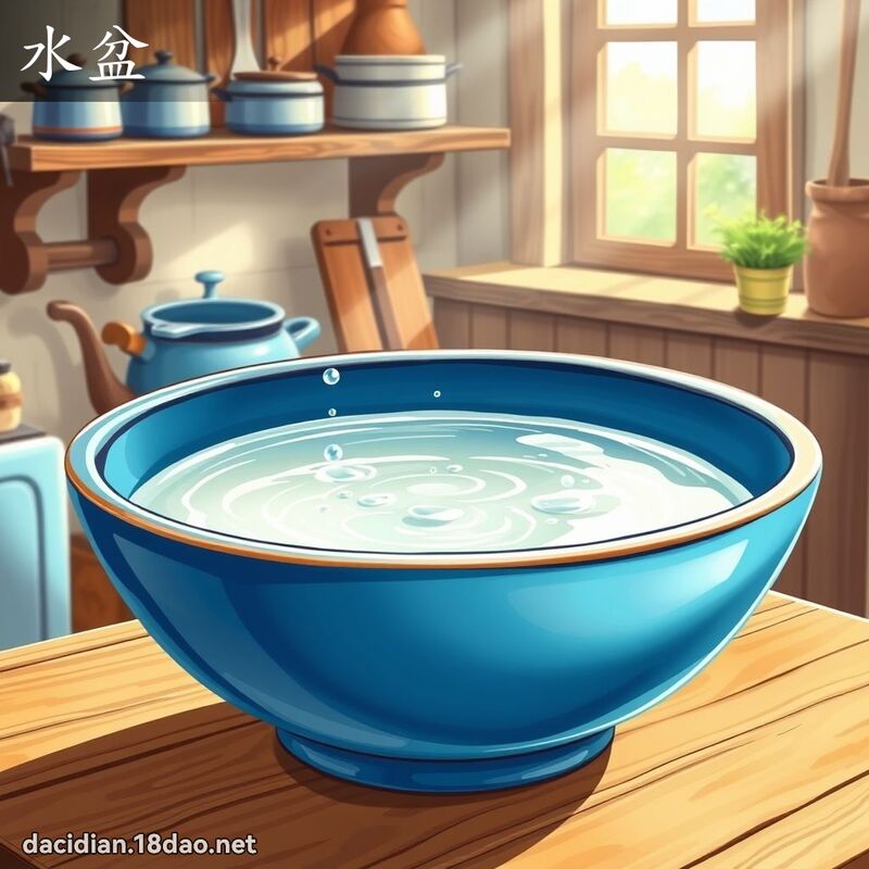 水盆 - 國語大辭典配圖