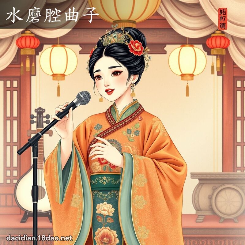 水磨腔曲子 - 國語大辭典配圖