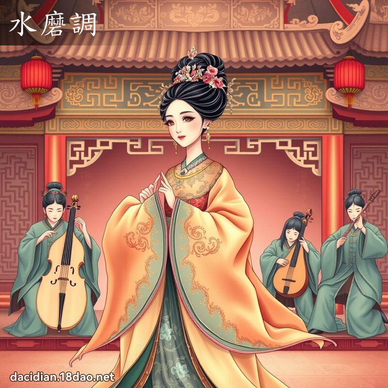 水磨調 - 國語大辭典配圖