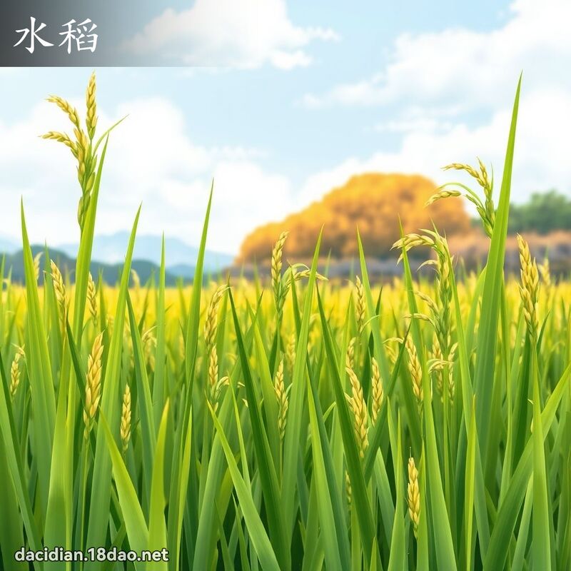 水稻 - 國語大辭典配圖