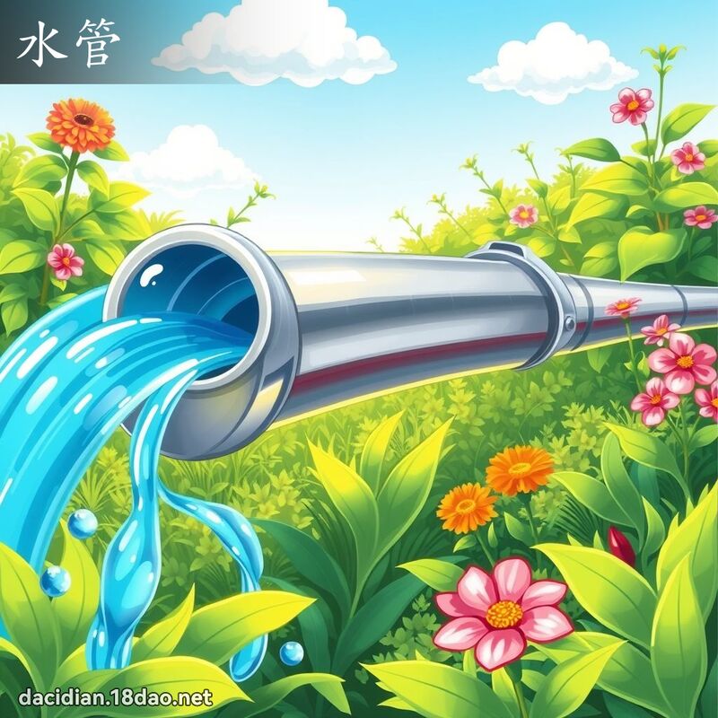 水管 - 国语大辞典配图