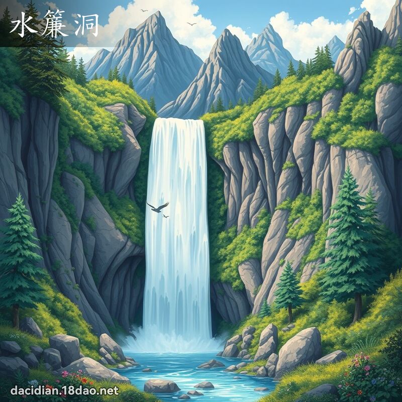 水帘洞 - 国语大辞典配图